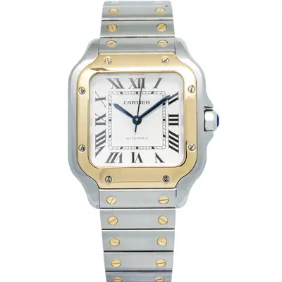 Cartier Santos W2SA0016 Bracelet Steel YG