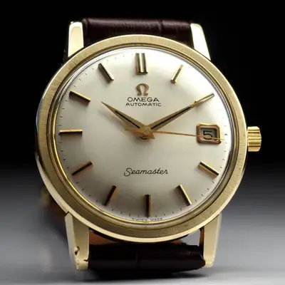 Omega Seamaster Cal 562 Gold Dolphin