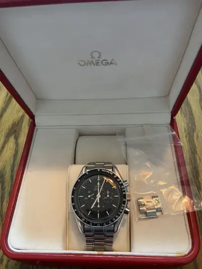 Omega Omega Professional Speedmaster Manual Winding Moon Watch Men's Stainless Steel