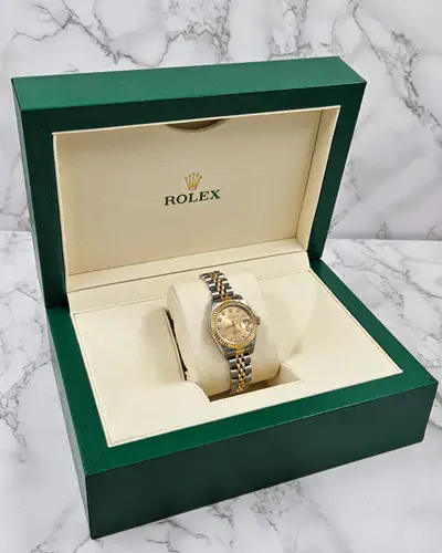 Rolex Datejust Factory Champagne