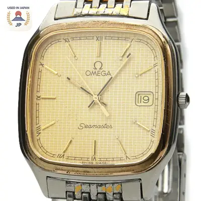 Omega 80's OMEGA Seamaster Cal.1430 Gold Combi