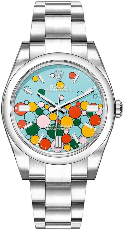 Rolex Oyster Perpetual 126000 Turquoise Oyster