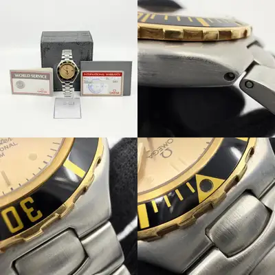 Omega Seamaster Professional Silver Gold Working