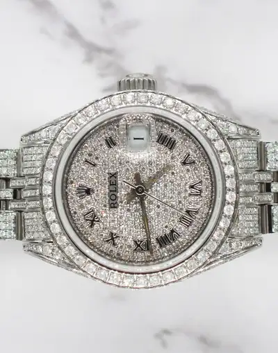 Rolex Datejust 6917 Bezel, Shoulders and