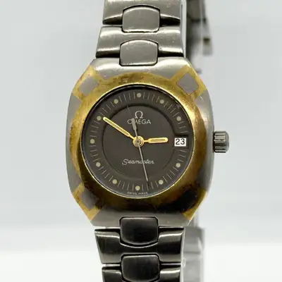 Omega Seamaster Gray QZ Women's