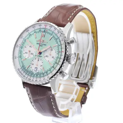Breitling Navitimer B01 AB0139 Green Chronograph