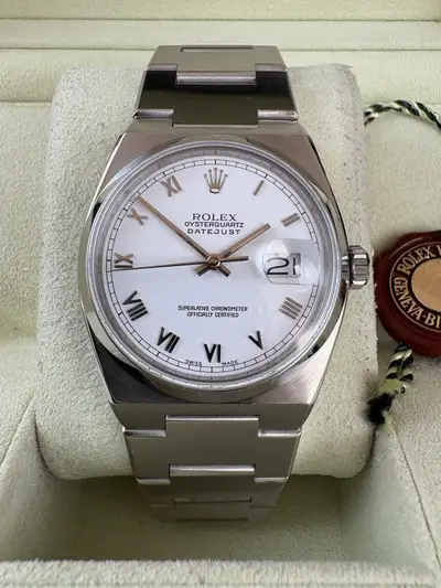Rolex Datejust Oysterquartz Rolex Service Card)