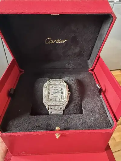 Cartier Santos Silver WSSA0018