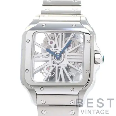 Cartier Santos de Skeleton Large Model