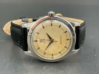 Omega SS Omega Seamaster Bumper Cal.351 17j