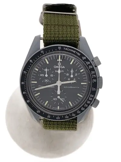 Omega Analog Black Black Speedmaster Aftermarket