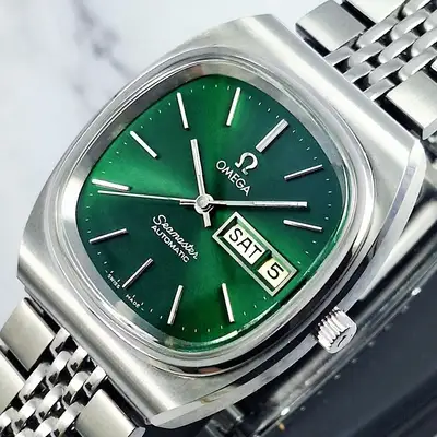 Omega SEAMASTER 17 JEWELS CAL.1020 DAY/DATE