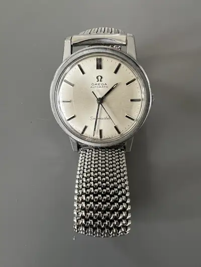 Omega Seamaster With Tessuflex Expansion Band