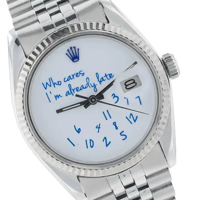 Rolex Datejust Stainless Steel "Who Cares