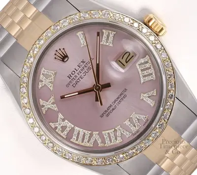 Rolex Datejust 18K Two-Tone Jubilee Diamond