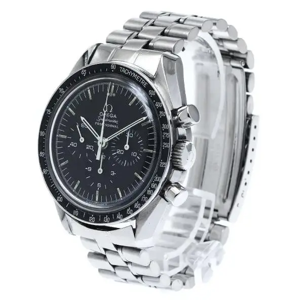 OMEGA Speedmaster Professional 145.022-71ST 42mm SS Black Dial Watch #C2045