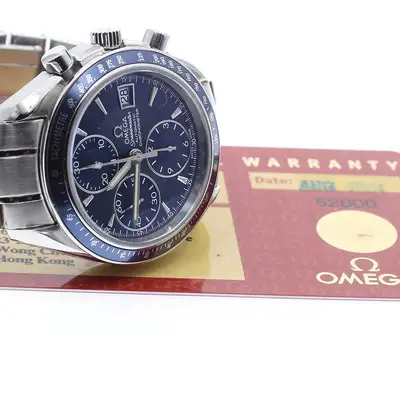Omega Speedmaster 3212.8 Blue Chronograph