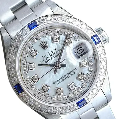 Rolex Datejust Stainless Steel White Bezel