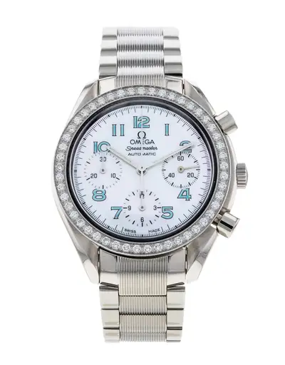Omega Omega Speedmaster Reduced 3815.71.53 Steel 35.5mm Mother of Pearl Dial Watch