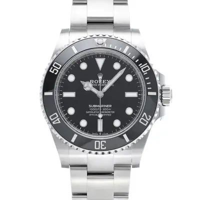 Rolex ROLEX Submariner 124060 black WATCH 738558