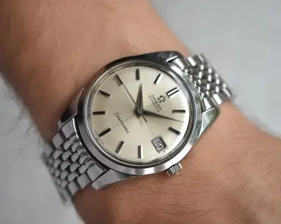 Omega Seamaster Sunburst Date