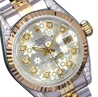 Rolex Datejust Womens Two-Tone Gold Steel