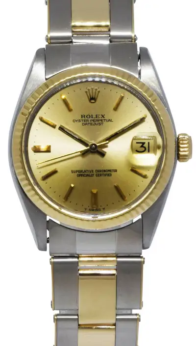 Rolex Datejust 14k Yellow Gold/Steel Rivet