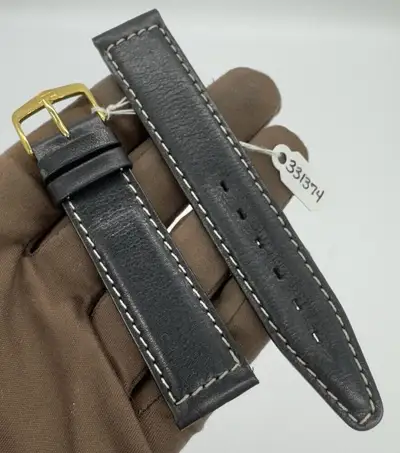 TAG Heuer Leather Strap Band Gold