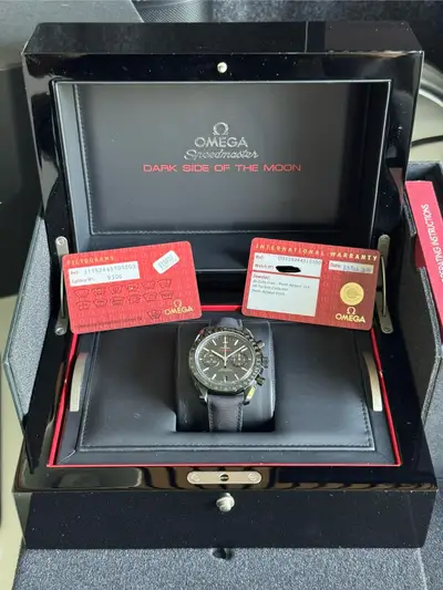 Omega Speedmaster Dark Side of the