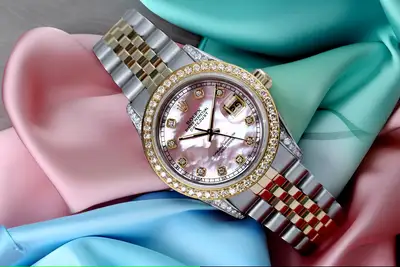 Rolex Datejust Pink Mother Of Pearl