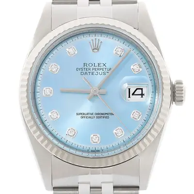 Rolex Datejust 18K White Gold SS