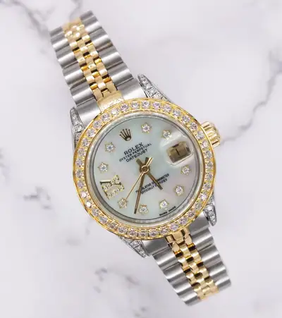 Rolex Steel Gold Rolex Datejust ‘MOP’ Bezel