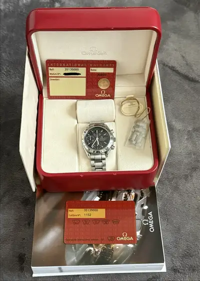 Omega 【Full set】OMEGA Speedmaster 3513.50 Black Dial Chronograph Automatic Date