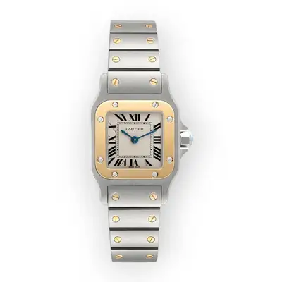 Cartier Santos Galbée Two-Tone W20012C4