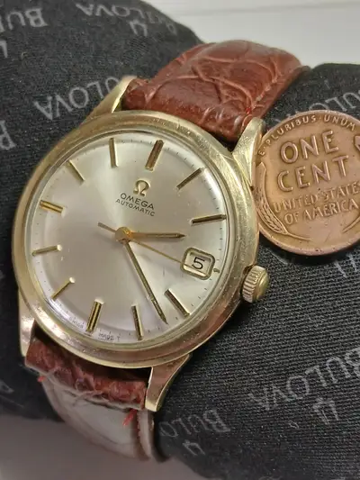 Omega Working Omega 560 Seamaster Men’s Gold