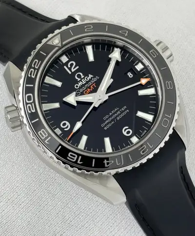 Omega Seamaster Planet Ocean GMT Black
