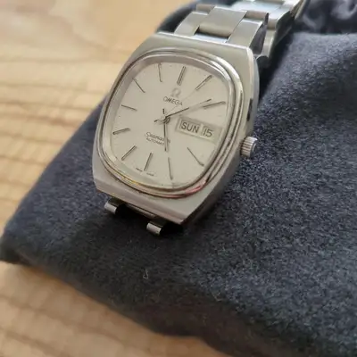 Omega Seamaster TV Screen Stainless Steel