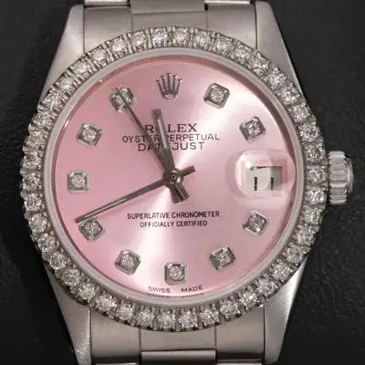 Rolex Datejust 6824 Diamond Bezel Oyster