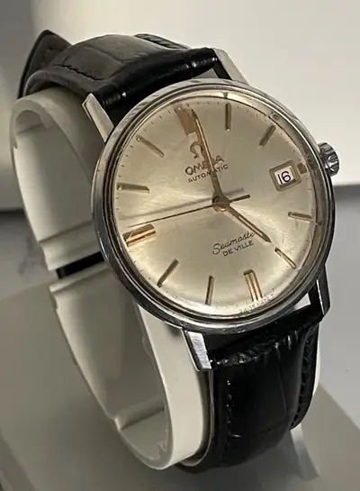 Omega 60's Omega Seamaster Deville Date Gorgeous