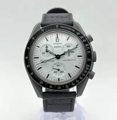 Omega x Swatch Speedmaster MoonSwatch Gray