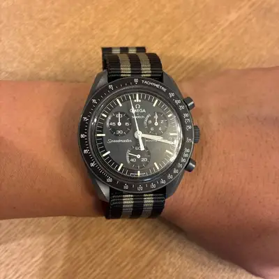 Omega x Swatch SPeedmaster Mercury
