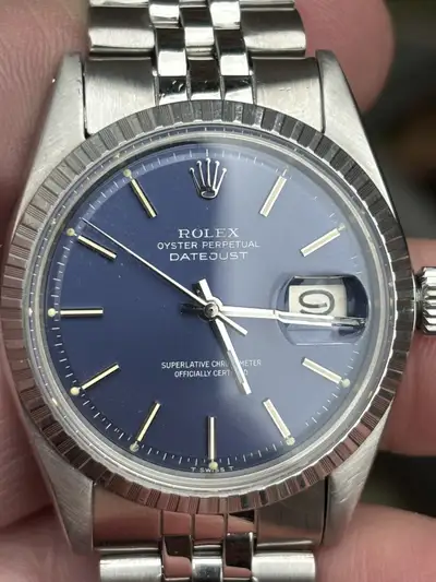 Rolex Datejust 1603 Blue Pie Jubilee