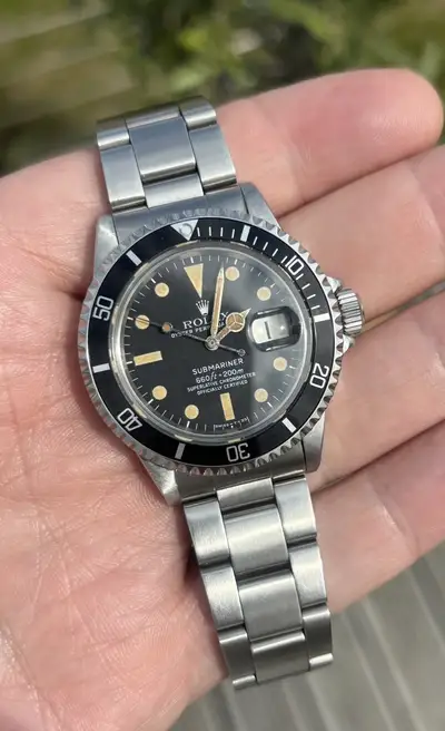 Rolex Submariner 1680 c. Cream Patina