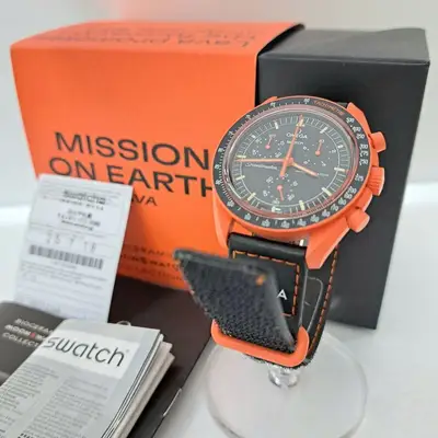 Omega Swatch Speedmaster Mission On Earth