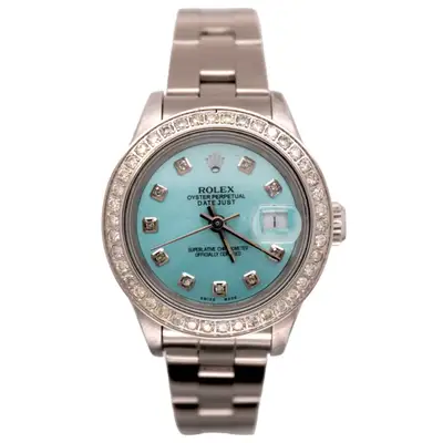 Rolex Datejust Steel Oyster ICED 1.50ct