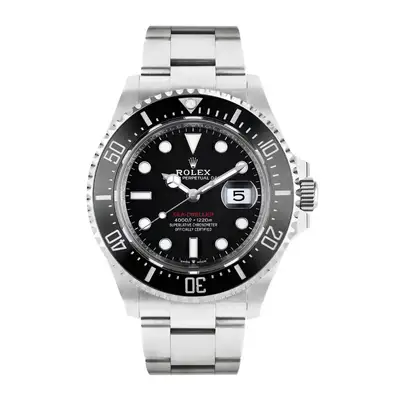 Rolex Rolex Sea-Dweller Watch 43MM Black No Markers Dial Ceramic