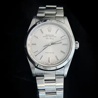 Rolex Air King Precision Stainless Steel