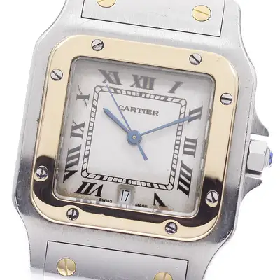 Cartier Santos GalbeeLM W20011C4 Date YG