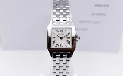Cartier Santos Demoiselle Stainless Steel 2698