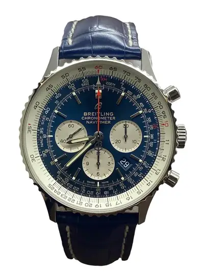 Breitling Navitimer B01 B&P AB0127211C1P2 Blue